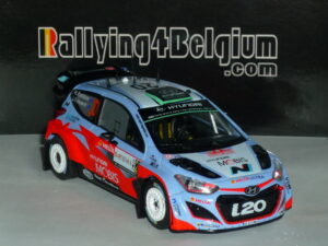 P20 Hyundai I20 WRC #20 Rally Sardegna 2015 Paddon / Kennard