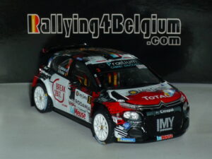 RAM740 Citroen C3 R5 #3 Winner Rally du Condroz 2018 Lefebvre / Portier
