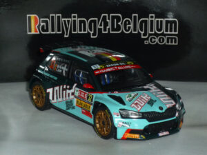 RAM809LQ Skoda Fabia Rally2 Evo #32 Rally Ieper 2021 De Mevius / Jalet