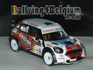 RAM556 Mini Cooper JCW WRC #3 Rally de Wallonie 2012 Duval / Leyh