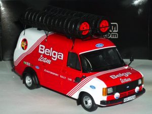 SB005 Ford Transit MKII Belga Rally Assistance JC Motorpsort 1982 Droogmans