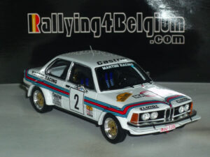 S8513 BMW 323i Gr.2 #2 Rally du Condroz 1980 Makinen / Aho