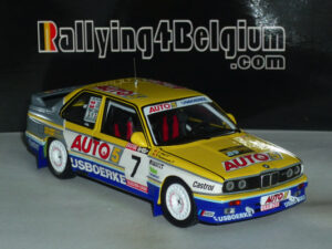 RR003 BMW M3 E30 Ijsboerke #7 Rally Haspengouw 1989 Vandermaesen / Aerts