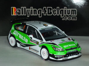 RAM508 Citroen C4 WRC #1 Rally de Wallonie 2011 Tsjoen / Chevaillier