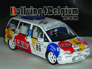 100SPA13 Peugeot 806 #86 Spa 24 Hrs 1995 Witmeur / Verellen / Bachelart