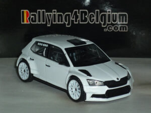 RICH011 Skoda Fabia R5 Rally2 EVO White Rally Specs