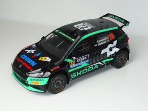 18RMC209 Skoda Fabia RS Rally2 #22 Safari Rally Kenya 2024 Greensmith / Andersson
