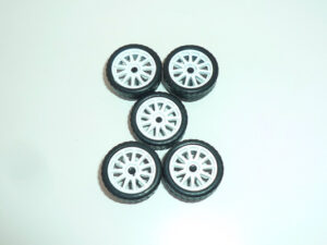 WH001A Wheels Rally 1/43 Velgen Jantes 11 Spoke White