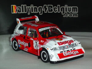 RICH005 MG Metro 6R4 Belga #7 Rally Ieper Ypres 1986 Duez / Lux