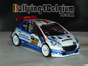 JW24 Peugeot 208 T16 R5 #24 Rally Ypres Ieper 2019 Wagemans / Geerlandt