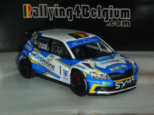 MN1 Skoda Fabia R5 #1 Winner Rally Boucles Chevrotinnes 2024 Nuée / Delpire