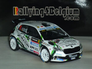SL10 Skoda Fabia RS Rally2 #10 Rally de Wallonie 2024 Lefebvre / Portier