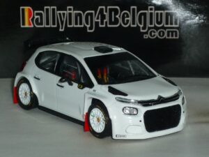 RICH010B Citroen C3 R5 Rally2 Gravel Rally Spec White