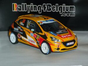 GB38 Peugeot 208 R2 RACB #38 Rally Ieper Ypres 2015 Bux / Borguet