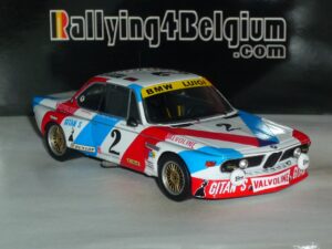 43SPA1975 BMW 3.0 Csi #2 Winner Spa 24 Hrs 1975 Xhenceval / de Fierlant