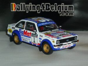 CC1 Ford Escort RS1800 #1 Rally Legends Boucles de Bastogne 2026 Cherain / Vermeulen