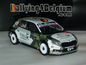 JW39 Skoda Fabia RS Rally2 #39 Rally Monte Carlo 2026 Wartique / Andernack