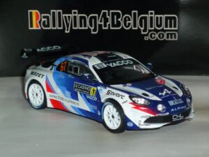 RAM980 Alpine A110 RGT #67 Rally Monte Carlo 2025 Astier / Giraudet